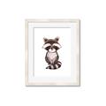 Picture of Small Raccoon _GroupedProduct_Rectangle_Portrait_Mini_ _GroupedProduct_Rectangle_Portrait_Framed_Matted_