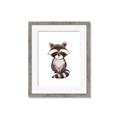 Picture of Small Raccoon _GroupedProduct_Rectangle_Portrait_Mini_ _GroupedProduct_Rectangle_Portrait_Framed_Matted_