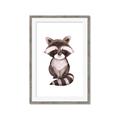 Picture of Small Raccoon _GroupedProduct_Rectangle_Portrait_Mini_ _GroupedProduct_Rectangle_Portrait_Framed_Matted_