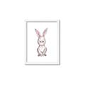 Picture of Small Bunny _GroupedProduct_Rectangle_Portrait_Mini_ _GroupedProduct_Rectangle_Portrait_Framed_Matted_