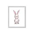 Picture of Small Bunny _GroupedProduct_Rectangle_Portrait_Mini_ _GroupedProduct_Rectangle_Portrait_Framed_Matted_
