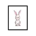 Picture of Small Bunny _GroupedProduct_Rectangle_Portrait_Mini_ _GroupedProduct_Rectangle_Portrait_Framed_Matted_