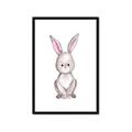 Picture of Small Bunny _GroupedProduct_Rectangle_Portrait_Mini_ _GroupedProduct_Rectangle_Portrait_Framed_Matted_