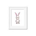 Picture of Small Bunny _GroupedProduct_Rectangle_Portrait_Mini_ _GroupedProduct_Rectangle_Portrait_Framed_Matted_