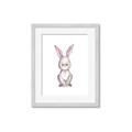 Picture of Small Bunny _GroupedProduct_Rectangle_Portrait_Mini_ _GroupedProduct_Rectangle_Portrait_Framed_Matted_