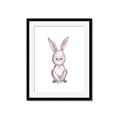 Picture of Small Bunny _GroupedProduct_Rectangle_Portrait_Mini_ _GroupedProduct_Rectangle_Portrait_Framed_Matted_