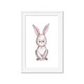 Picture of Small Bunny _GroupedProduct_Rectangle_Portrait_Mini_ _GroupedProduct_Rectangle_Portrait_Framed_Matted_