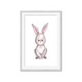 Picture of Small Bunny _GroupedProduct_Rectangle_Portrait_Mini_ _GroupedProduct_Rectangle_Portrait_Framed_Matted_