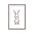 Picture of Small Bunny _GroupedProduct_Rectangle_Portrait_Mini_ _GroupedProduct_Rectangle_Portrait_Framed_Matted_
