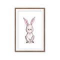 Picture of Small Bunny _GroupedProduct_Rectangle_Portrait_Mini_ _GroupedProduct_Rectangle_Portrait_Framed_Matted_
