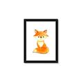 Picture of Small Fox _GroupedProduct_Rectangle_Portrait_Mini_ _GroupedProduct_Rectangle_Portrait_Framed_Matted_