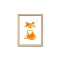 Picture of Small Fox _GroupedProduct_Rectangle_Portrait_Mini_ _GroupedProduct_Rectangle_Portrait_Framed_Matted_
