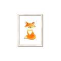Picture of Small Fox _GroupedProduct_Rectangle_Portrait_Mini_ _GroupedProduct_Rectangle_Portrait_Framed_Matted_