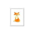 Picture of Small Fox _GroupedProduct_Rectangle_Portrait_Mini_ _GroupedProduct_Rectangle_Portrait_Framed_Matted_
