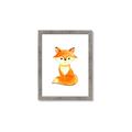 Picture of Small Fox _GroupedProduct_Rectangle_Portrait_Mini_ _GroupedProduct_Rectangle_Portrait_Framed_Matted_