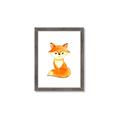 Picture of Small Fox _GroupedProduct_Rectangle_Portrait_Mini_ _GroupedProduct_Rectangle_Portrait_Framed_Matted_