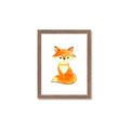 Picture of Small Fox _GroupedProduct_Rectangle_Portrait_Mini_ _GroupedProduct_Rectangle_Portrait_Framed_Matted_