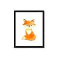 Picture of Small Fox _GroupedProduct_Rectangle_Portrait_Mini_ _GroupedProduct_Rectangle_Portrait_Framed_Matted_