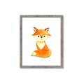 Picture of Small Fox _GroupedProduct_Rectangle_Portrait_Mini_ _GroupedProduct_Rectangle_Portrait_Framed_Matted_