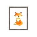 Picture of Small Fox _GroupedProduct_Rectangle_Portrait_Mini_ _GroupedProduct_Rectangle_Portrait_Framed_Matted_