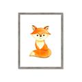 Picture of Small Fox _GroupedProduct_Rectangle_Portrait_Mini_ _GroupedProduct_Rectangle_Portrait_Framed_Matted_