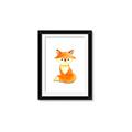 Picture of Small Fox _GroupedProduct_Rectangle_Portrait_Mini_ _GroupedProduct_Rectangle_Portrait_Framed_Matted_