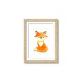Picture of Small Fox _GroupedProduct_Rectangle_Portrait_Mini_ _GroupedProduct_Rectangle_Portrait_Framed_Matted_
