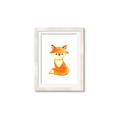 Picture of Small Fox _GroupedProduct_Rectangle_Portrait_Mini_ _GroupedProduct_Rectangle_Portrait_Framed_Matted_