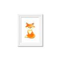 Picture of Small Fox _GroupedProduct_Rectangle_Portrait_Mini_ _GroupedProduct_Rectangle_Portrait_Framed_Matted_