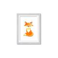 Picture of Small Fox _GroupedProduct_Rectangle_Portrait_Mini_ _GroupedProduct_Rectangle_Portrait_Framed_Matted_