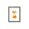 Picture of Small Fox _GroupedProduct_Rectangle_Portrait_Mini_ _GroupedProduct_Rectangle_Portrait_Framed_Matted_