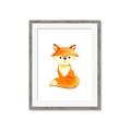 Picture of Small Fox _GroupedProduct_Rectangle_Portrait_Mini_ _GroupedProduct_Rectangle_Portrait_Framed_Matted_