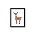 Picture of Small Deer _GroupedProduct_Rectangle_Portrait_Mini_ _GroupedProduct_Rectangle_Portrait_Framed_Matted_