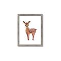 Picture of Small Deer _GroupedProduct_Rectangle_Portrait_Mini_ _GroupedProduct_Rectangle_Portrait_Framed_Matted_