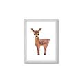 Picture of Small Deer _GroupedProduct_Rectangle_Portrait_Mini_ _GroupedProduct_Rectangle_Portrait_Framed_Matted_