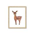 Picture of Small Deer _GroupedProduct_Rectangle_Portrait_Mini_ _GroupedProduct_Rectangle_Portrait_Framed_Matted_