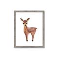 Picture of Small Deer _GroupedProduct_Rectangle_Portrait_Mini_ _GroupedProduct_Rectangle_Portrait_Framed_Matted_