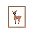 Picture of Small Deer _GroupedProduct_Rectangle_Portrait_Mini_ _GroupedProduct_Rectangle_Portrait_Framed_Matted_