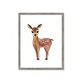Picture of Small Deer _GroupedProduct_Rectangle_Portrait_Mini_ _GroupedProduct_Rectangle_Portrait_Framed_Matted_