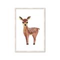 Picture of Small Deer _GroupedProduct_Rectangle_Portrait_Mini_ _GroupedProduct_Rectangle_Portrait_Framed_Matted_