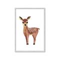 Picture of Small Deer _GroupedProduct_Rectangle_Portrait_Mini_ _GroupedProduct_Rectangle_Portrait_Framed_Matted_