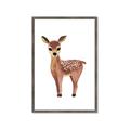 Picture of Small Deer _GroupedProduct_Rectangle_Portrait_Mini_ _GroupedProduct_Rectangle_Portrait_Framed_Matted_