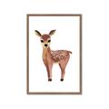 Picture of Small Deer _GroupedProduct_Rectangle_Portrait_Mini_ _GroupedProduct_Rectangle_Portrait_Framed_Matted_