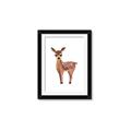 Picture of Small Deer _GroupedProduct_Rectangle_Portrait_Mini_ _GroupedProduct_Rectangle_Portrait_Framed_Matted_