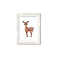 Picture of Small Deer _GroupedProduct_Rectangle_Portrait_Mini_ _GroupedProduct_Rectangle_Portrait_Framed_Matted_