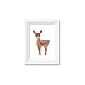 Picture of Small Deer _GroupedProduct_Rectangle_Portrait_Mini_ _GroupedProduct_Rectangle_Portrait_Framed_Matted_