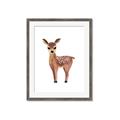 Picture of Small Deer _GroupedProduct_Rectangle_Portrait_Mini_ _GroupedProduct_Rectangle_Portrait_Framed_Matted_