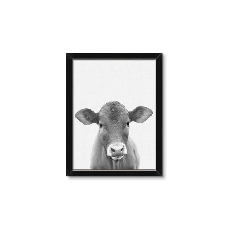 Picture of Cute Little Calf _GroupedProduct_Rectangle_Portrait_Mini_ _GroupedProduct_Rectangle_Portrait_Framed_Matted_