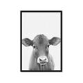 Picture of Cute Little Calf _GroupedProduct_Rectangle_Portrait_Mini_ _GroupedProduct_Rectangle_Portrait_Framed_Matted_