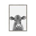Picture of Cute Little Calf _GroupedProduct_Rectangle_Portrait_Mini_ _GroupedProduct_Rectangle_Portrait_Framed_Matted_